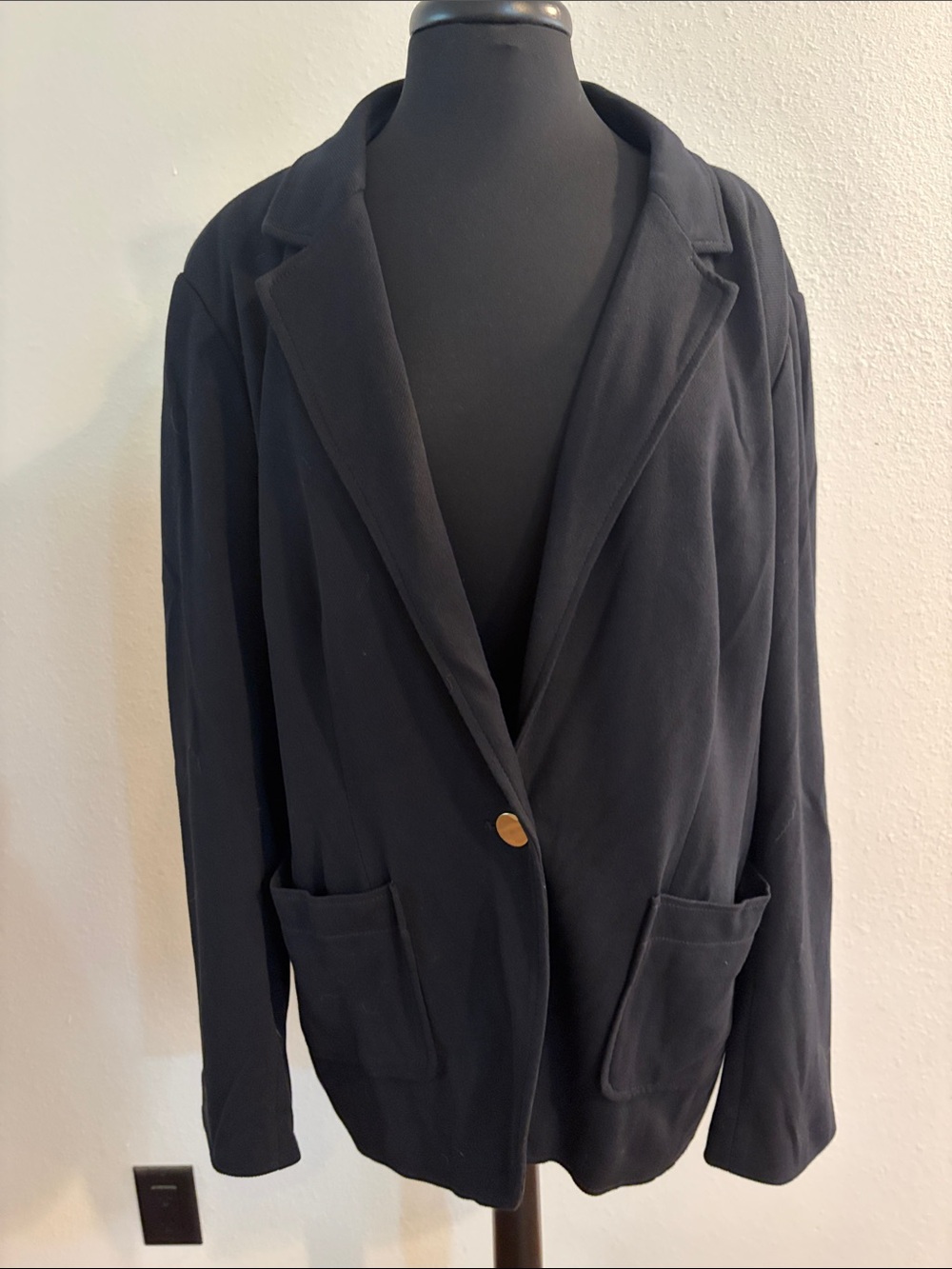 Classic Black Women's Blazer Jacket - Loft